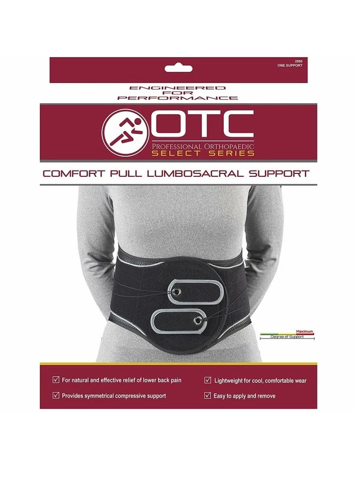 OTC Comfort Pull Lumbosacral Support Lumbar Ligaments Muscle Supp- 2880 2X-Large - Image 2 of 4