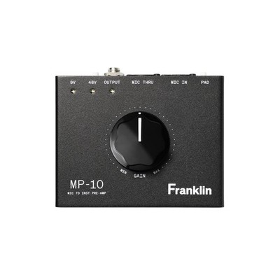 Franklin Audio MP-10 Mic to Instrument Preamp '' Free Shipping in the Shipping''