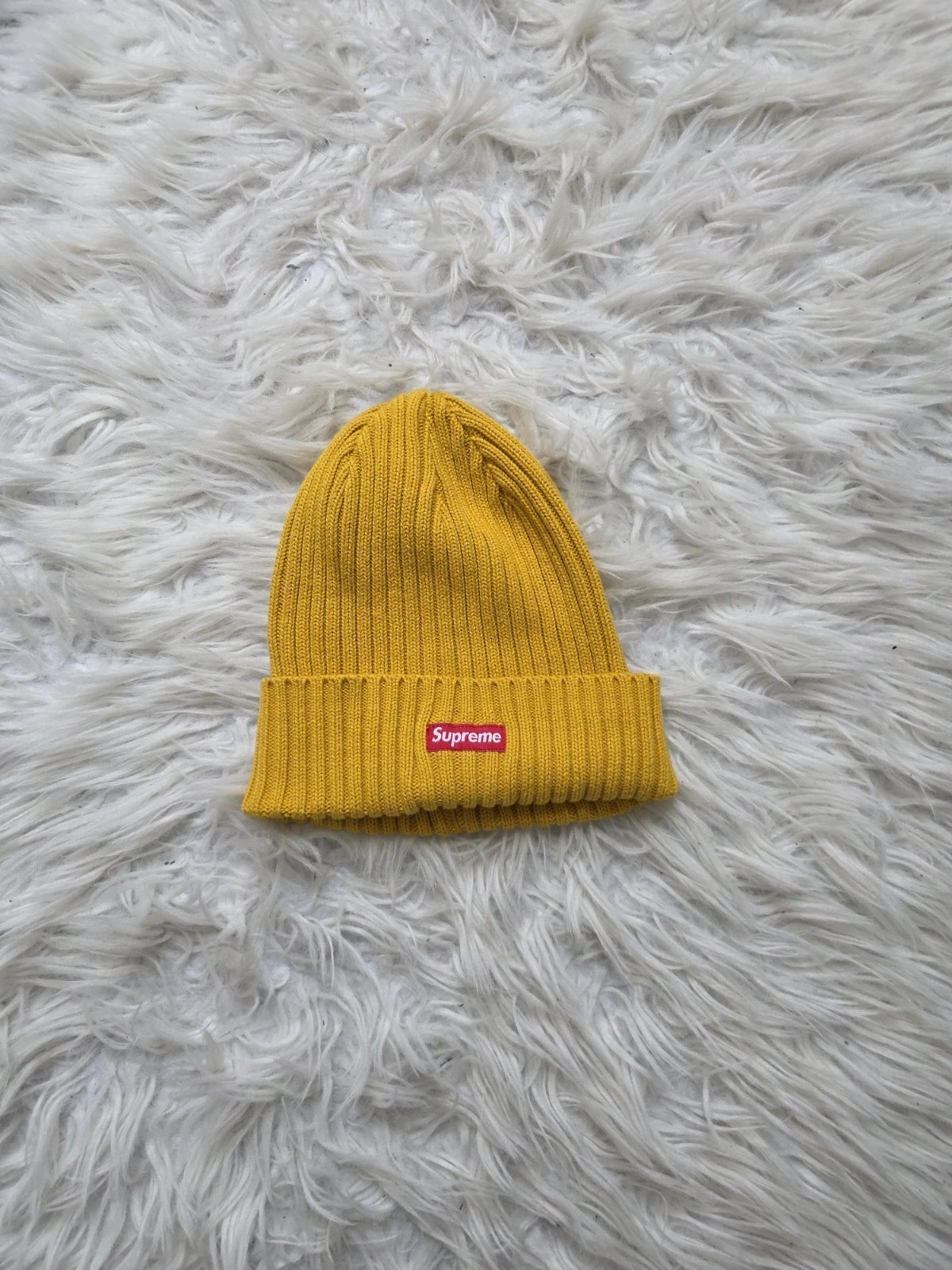 Supreme Bonnet Surteint Jaune Unisexe OS   Skater Streetwear Designer Urban Punk