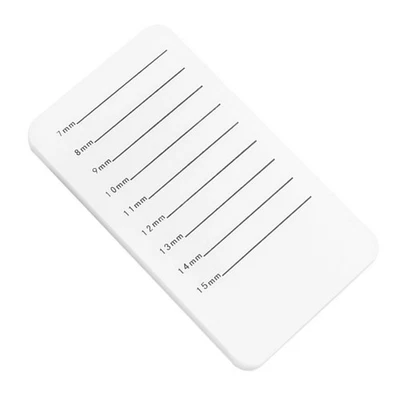 1pc Acrylic Eyelash Display Board with Scale Handheld Eyelashes Display Stand - Image 1 of 4