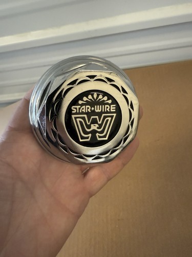 VINTAGE WELD WHEEL "STAR-WIRE" CENTER CAP NOS - Picture 7 of 15