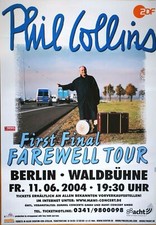 PHIL COLLINS  2004 BERLIN - orig. Concert Pos...