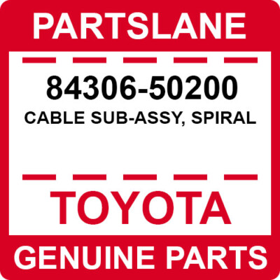 Lexus LS460 LS600h LX570 OEM Genuine Clock Spring Spiral Cable