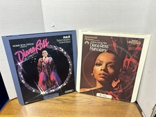 2 DIANA ROSS RCA SelectaVision CED VideoDisc IN CONCERT MAHOGANY