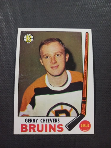 1969-70 TOPPS NHL HOCKEY #22 GERRY CHEEVERS VG-EX BOSTON BRUINS🏒🏒💥 