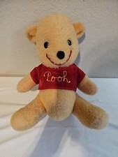 15" VINTAGE WINNIE THE POOH WALT DISNEY STUFFED ANIMAL PLUSH. Made In The USA.