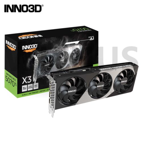 INNO3D GeForce RTX 5070 Ti OC D7 16GB X3 Gaming Graphics Card - Picture 2 of 5