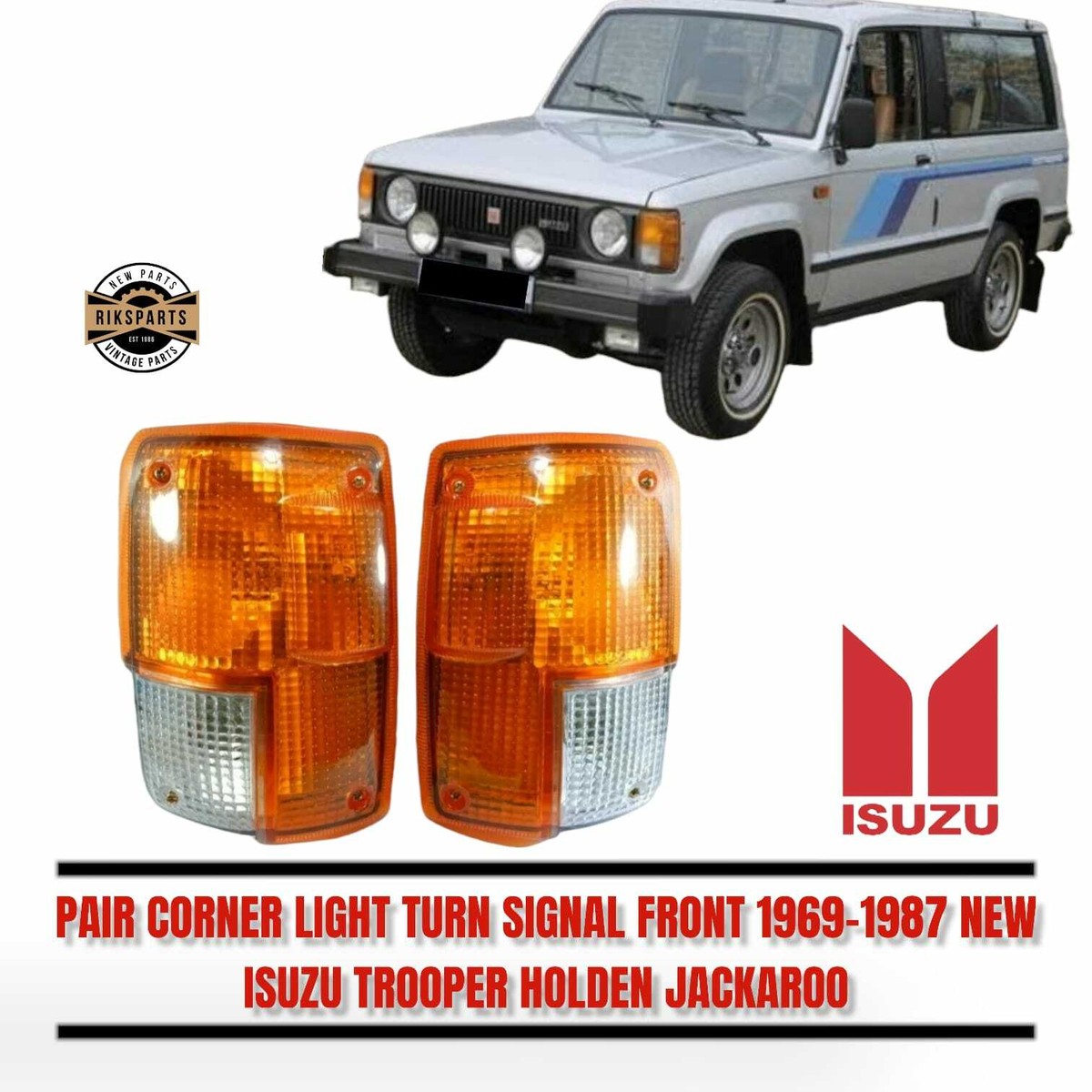 1969-1987 ISUZU Trooper Holden Jackaroo Corner Light Turn Signal