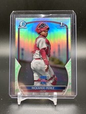 2023 Bowman Chrome 1st Rickardo Perez Lunar Glow Refractor RC Phillies #BCP-27