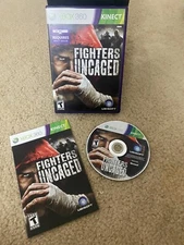 Fighters Uncaged (Microsoft Xbox 360, 2010) CIB - Tested & Working - Authenic