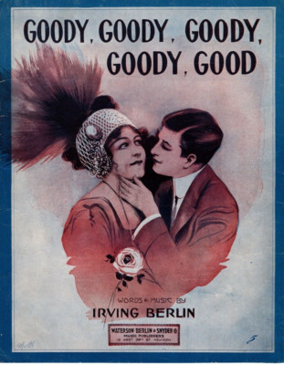 GOODY Music Sheet-1912-IRVING BERLIN-PFEIFFER Romantic Gibson Couple