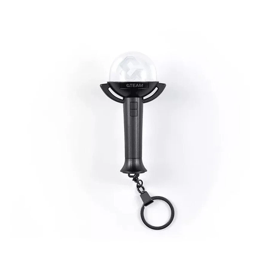 アイドル BIGBANG LIGHT STICK KEYRING BLACK BIGBANG G-DRAGON Light Stick Keyring Glow LED Crown Hand