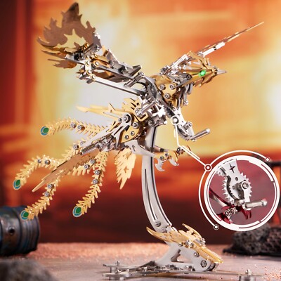 OreilleStar 3D Metallpuzzle – Mechanische Wespe Modellbausatz Für Erwachsene, DIY Montage