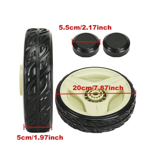 Fits HONDA MOWER WHEELS NEW HRU196M1 K1 & HRU216M2 LAWNMOWERS DUAL BALL BEARING - Picture 5 of 15