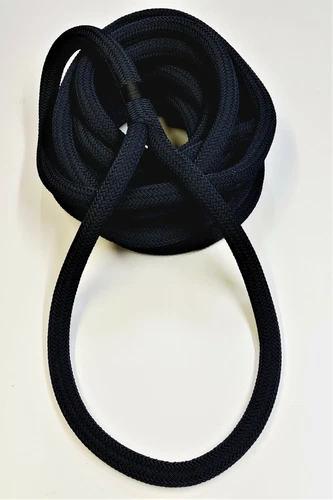 24mm Polyester Braid on Braid Superyacht Mooring Rope Dock line Spliced Navy