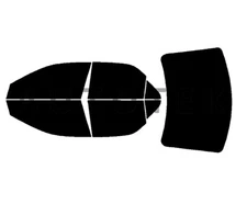 PreCut All Sides Window Film Any Tint Shade % For Cadillac CTS Sedan 2003-2007