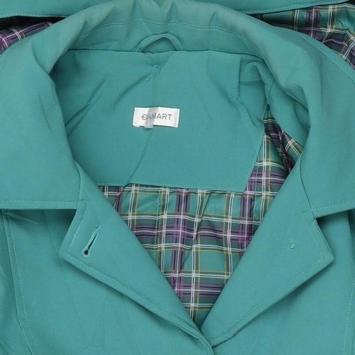 Damart Women's Green Rain Coat Jacket Size 18 - Picture 12 of 12