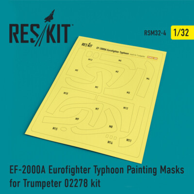 Reskit RSM32-0004 EF-2000A Eurofighter Typhoon - painting masks
