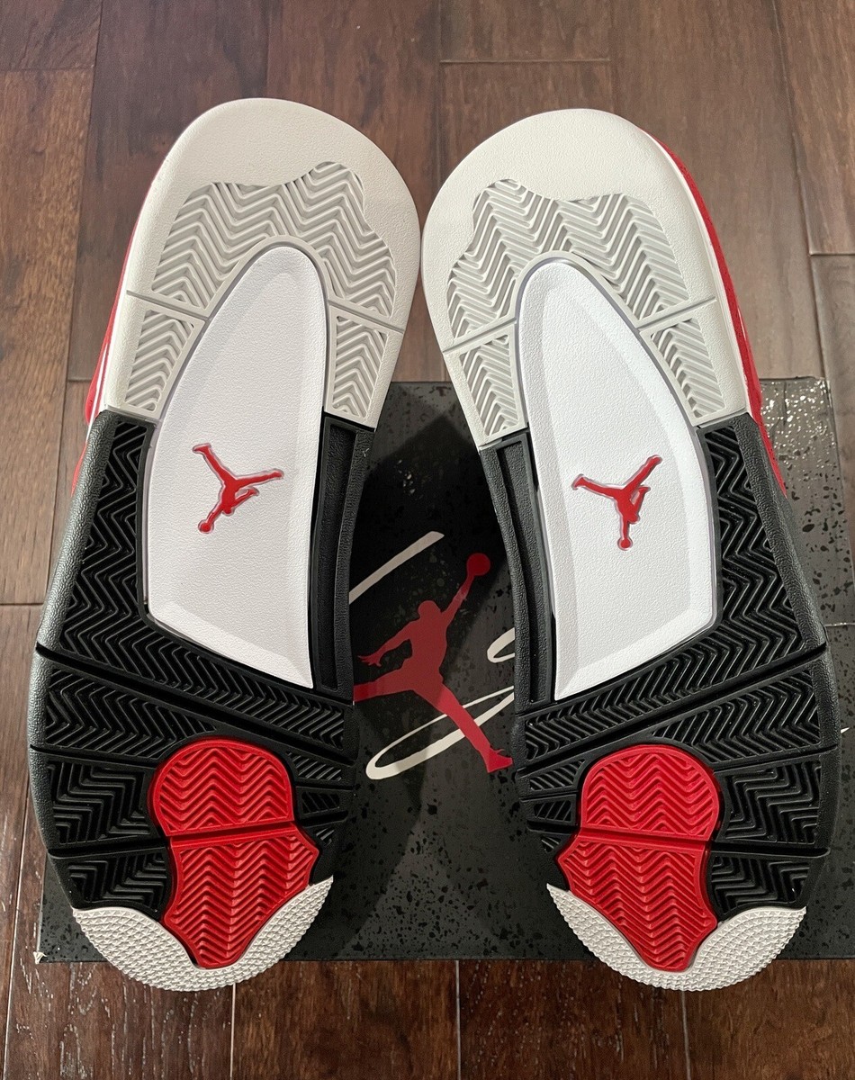 Nike Air Jordan 4 Retro Red Cement DH6927-161 Mens New Size