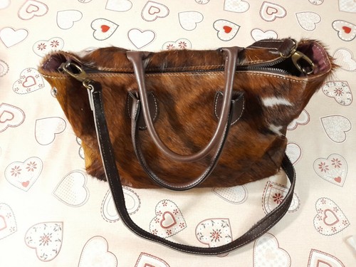 BORSA DA DONNA - NUOVA in vera pelle di cavallino | eBay