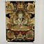 thumbnail 1  - 27.5&#034; Tibet Tibetan Cloth Silk Buddhism Four Armguanyin Tangka Thangka Mural