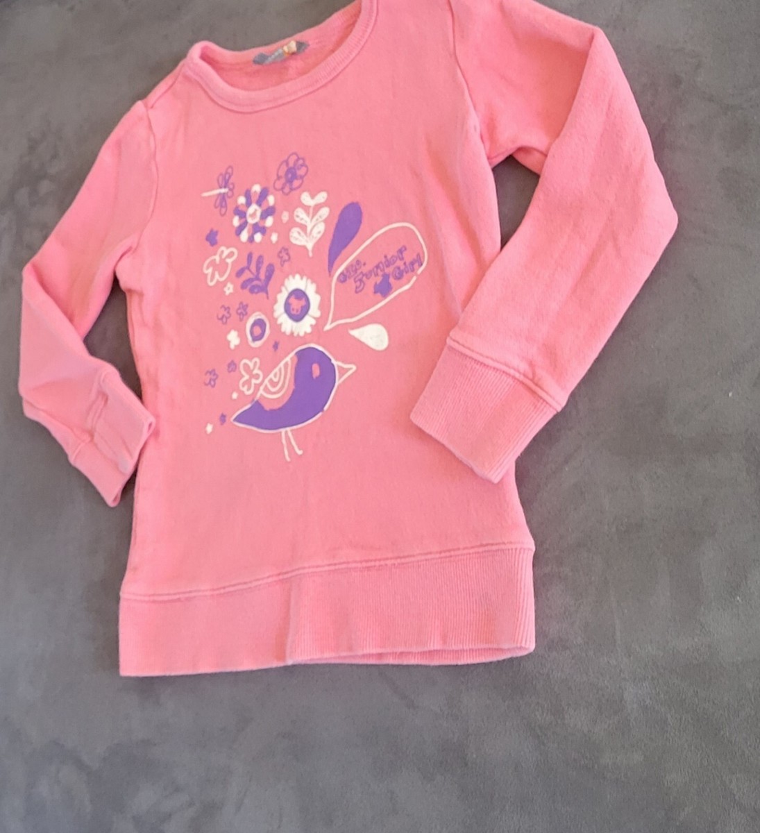 Girls 6T 7T Giordano Juniors Pink Sweatshirt