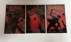 Shanghai Red Comic Book Bundle Lot 3 (2,3,4 ) Run Fantasy Sci Fi Mystery