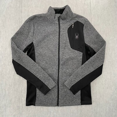 spyder jacket gray
