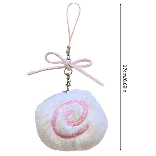 Comfortable Fish Plate Phone Pendant Hand woven Keychain Creative Bag Decoration - Zdjęcie 8 z 8