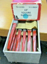 11) NEW SIMONDS 10" SQUARE BASTARD 73-432000 BOX OF 11