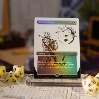 Magic the Gathering Secret Lair Dungeons & Dragons Exhibition of