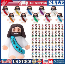 100 P Mini Jesus Figures Jesus Loves You Original Design Jesus Toys Little Jes 