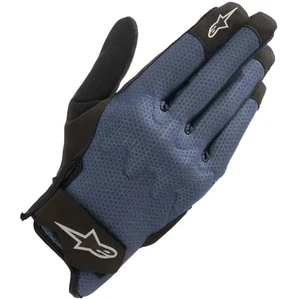 Alpinestars Stated Motorcycle Motorbike Textile Air Gloves - Dark Blue / Black
