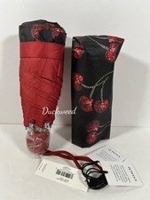 Coach Uv Protection Mini Umbrella With Cherry Print NWT