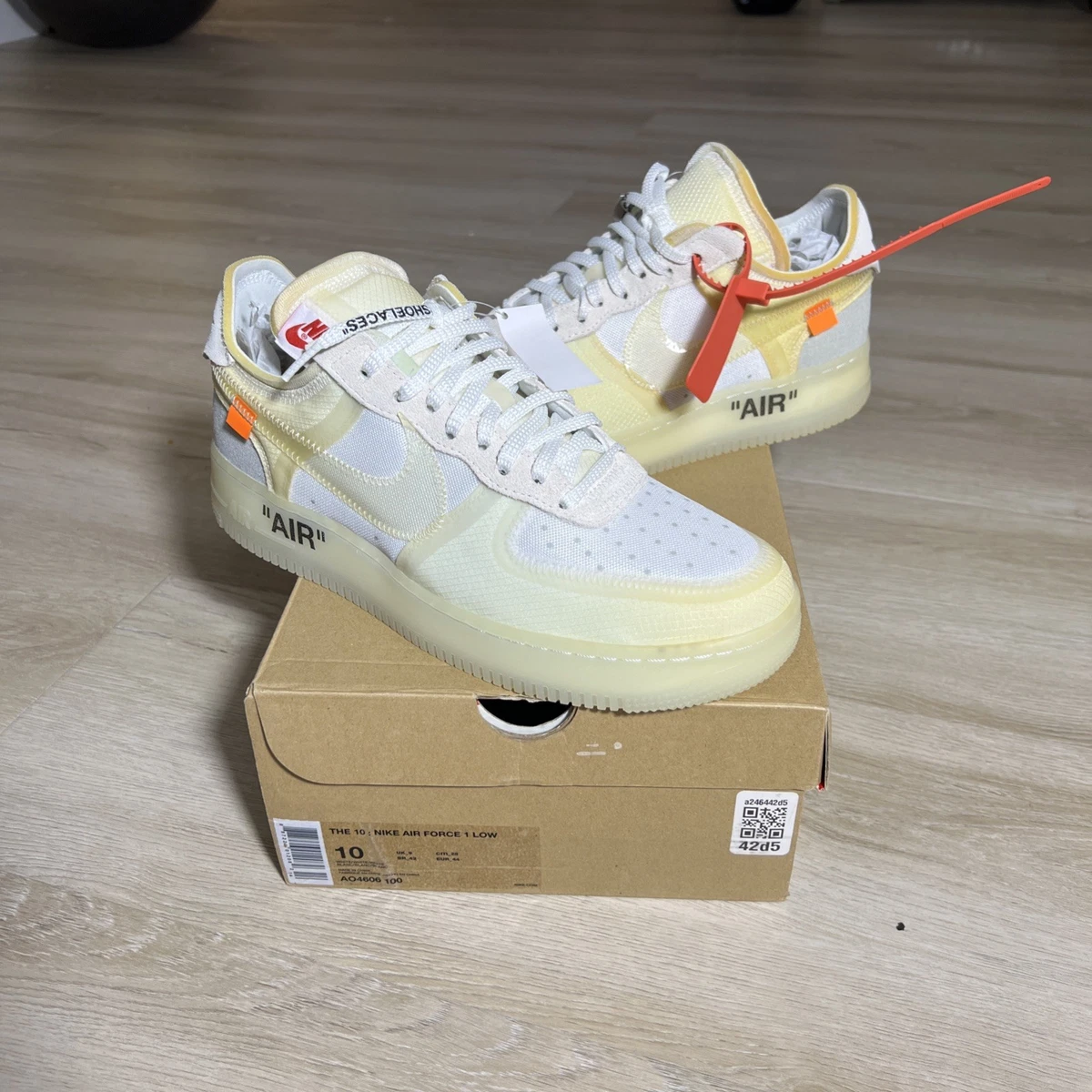 Nike Off-White x Air Force 1 Low The Ten for Sale | Authenticity