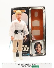 Luke Skywalker 100  Complete W Box Star Wars 1978 Kenner 12  Action Figure