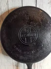 Griswold Cast Iron #9  Large Logo Skillet 11.25 In. Unrestored