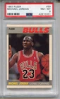 1987 Fleer Michael Jordan Card PSA 8 NM MINT Basketball #59