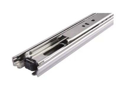 1 x Paar KLUG Kugellager Schubladenführung Doppelauszug 350 mm Länge (12,7 mm)