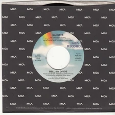 BELL BIV DeVOE - GANGSTA - ORIGINAL MCA RECORDS 45 - GREAT SHAPE