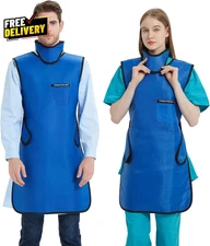 0.5Mmpb Xray Lead Apron for Xray with Thyroid Shield Collar Lead Gown Dental....