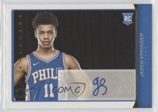 2021-22 Panini Photogenic Rookie Signatures Jaden Springer #RS-JSP Auto 0s5s