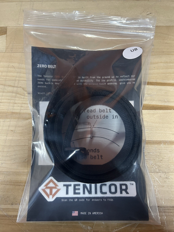 Tenicor ZERO  Belt Limited Edition Multicam Black Size 32
