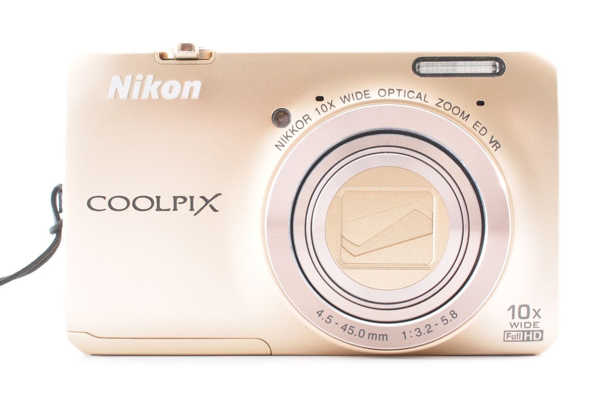 Nikon Coolpix S6300 Gold Excellent+5 16.0MP Digital Camera