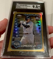 2024 Topps Pro Debut - Chrome George Lombard Jr. Gold Refractor /50 (RC)
