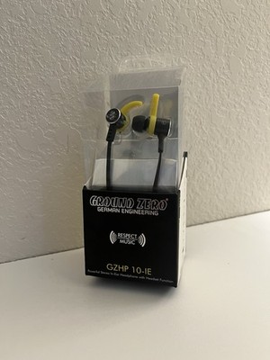 Ground Zero GZHP 10-IE Powerful Stereo In-Ear Headphones with Headset Function