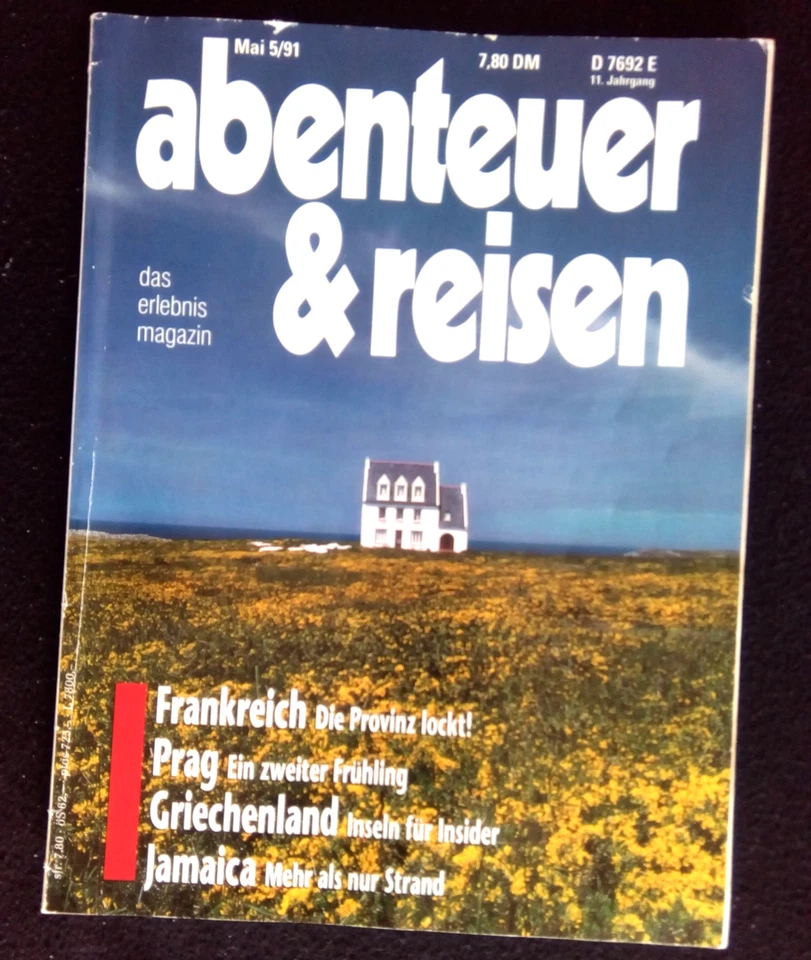 abenteuer & reisen 5/ 1991, Titelthemen Frankreich, Prag, Griechenland, Jamaica - Bild 1 von 4