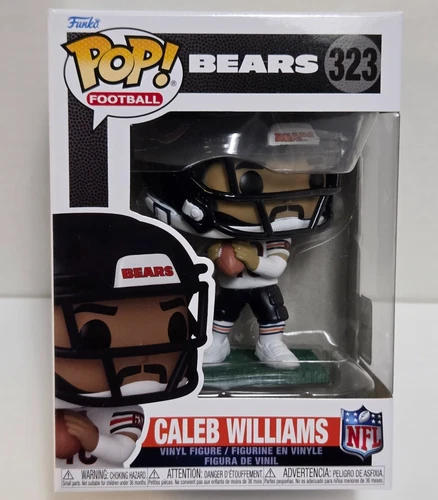 CALEB WILLIAMS - Chicago Bears - NFL Funko Pop! #323 Vinyl Figure NEW / BOX WEAR