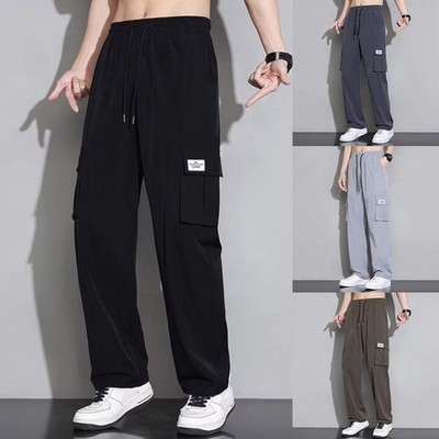 Herren Cargohose bequeme Passform große Größen für Outdoor-Aktivitäten