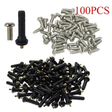 100pcs TPMS Tire Pressure Sensor Valve Stem Service Kit For 17-20008 20008 20018